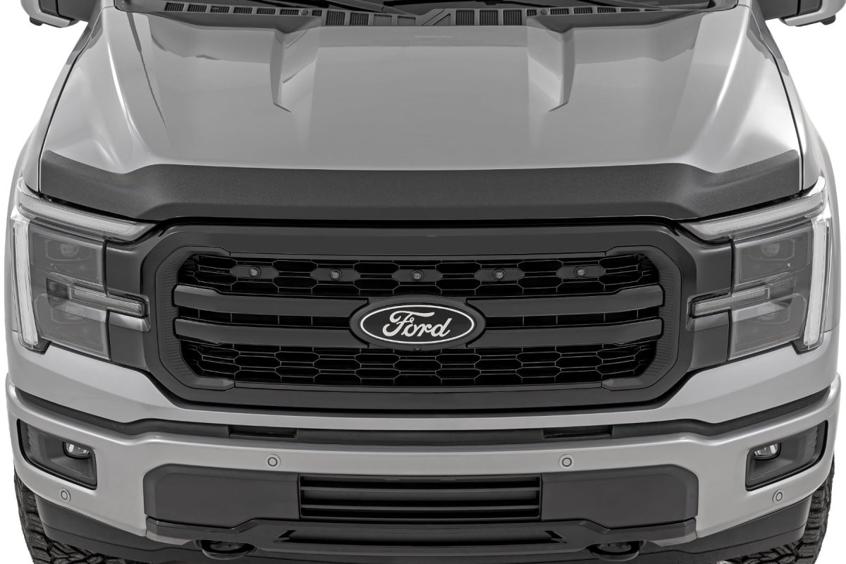 Ford F-150 Hood Protector - Rough Country - Heavy-Duty Thermoplastic - '21-'26